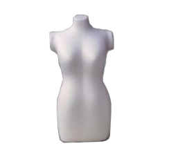 Styrofoam Female Mannequin Torso