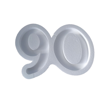 Number 90 mould in variety of sizes