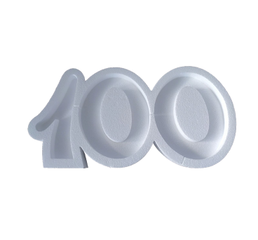 Molde Número 100 en varios tamaños