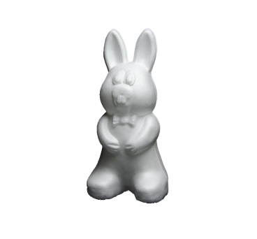 Polystyrene Rabbit for DIY