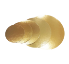 Gold Circular Cake Boards