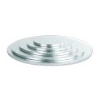 Silver Circular Cake Boards of 0,4 inches