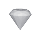 Diamante in polistirolo