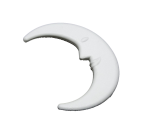 Luna in polistirolo