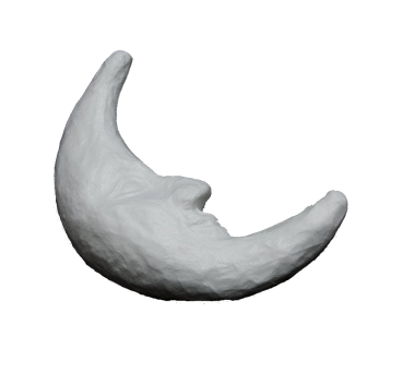 Polystyrene Thin Moon
