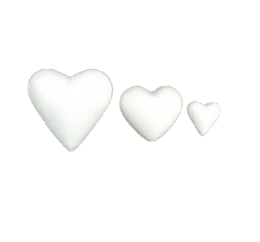 Polystyrene Heart