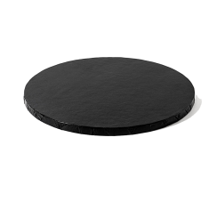 Sottotorta Circolare Nero da 1cm