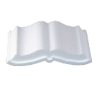 Styrofoam Open Book