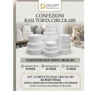 Set confezioni da 60 pz di 5 cm di altezza in polistirolo
