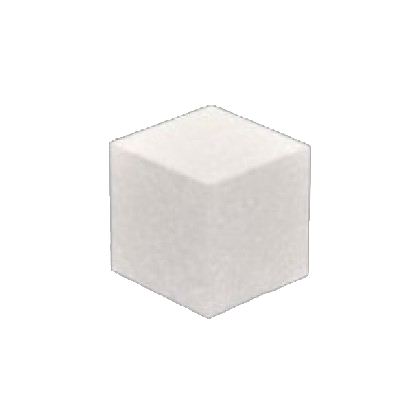 Base a cubo in polistirolo alzata torta a piani varie misure