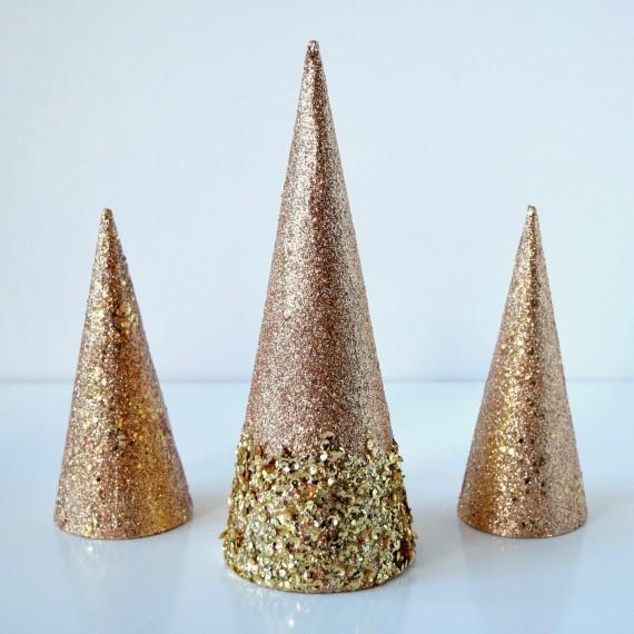 Polystyrene handmade cone for DIY