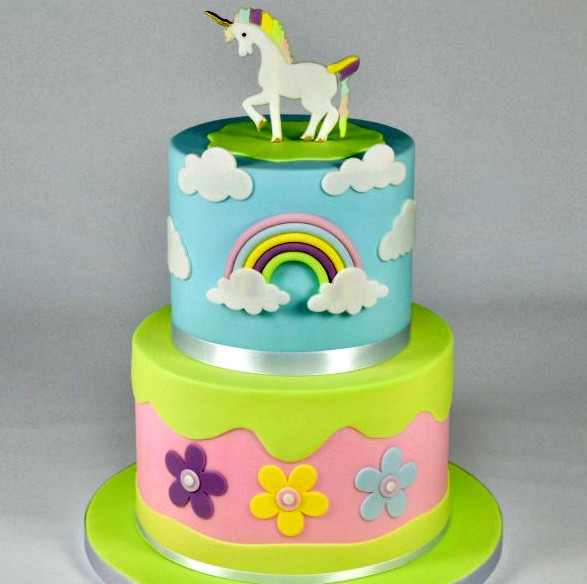 Unicorno in polistirolo per decori cake design